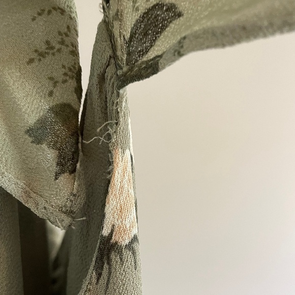 Reformation Butterfly Dress in Verde - Picture 9 of 9